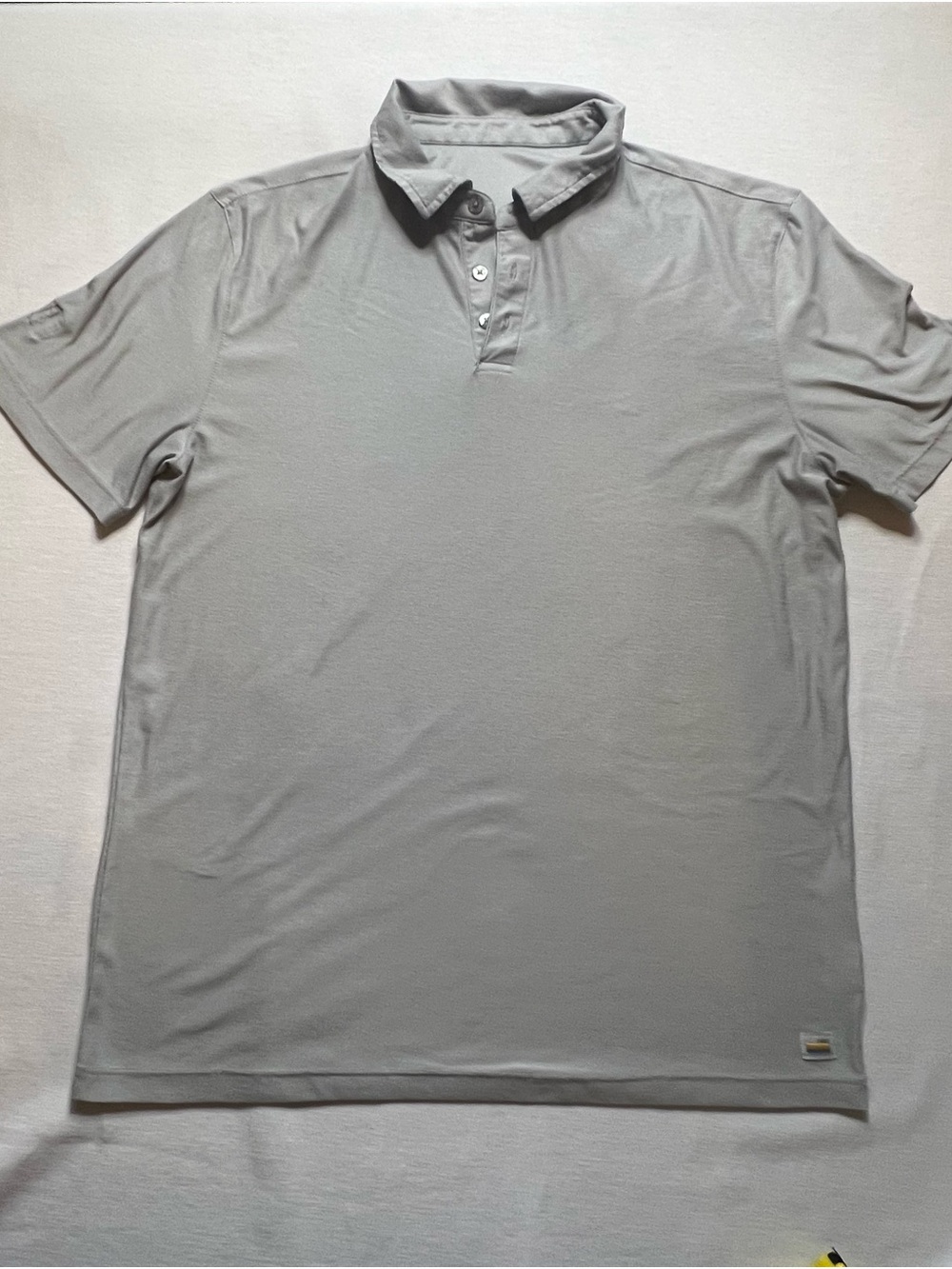 Vuori Men's Light Gray Performance Polo